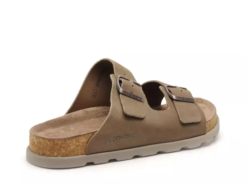 Rieker 21190 Beige Mules Homme