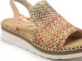 Rieker V1241 Multicolore Sandales à Talons Femme