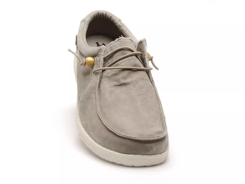 Pitas WALLABI WASH WP150 Beige Mocassins Homme