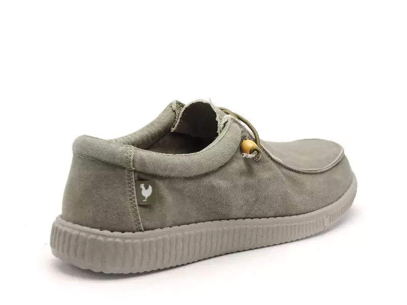 Pitas WALLABI WASH WP150 Kaki Mocassins Homme