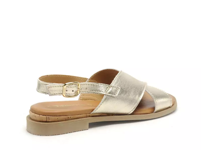 Tamaris 28102 44 Or Sandales Plates Femme