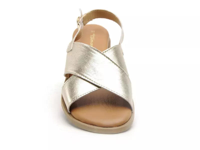 Tamaris 28102 44 Or Sandales Plates Femme