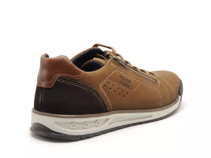 Pegadas 112503 Marron Baskets Basses Homme