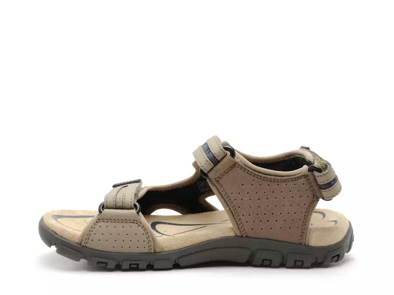 Geox UOMO SANDALE STRADA U8224D Beige Sandales Homme