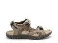 Geox UOMO SANDALE STRADA U8224D Beige Sandales Homme