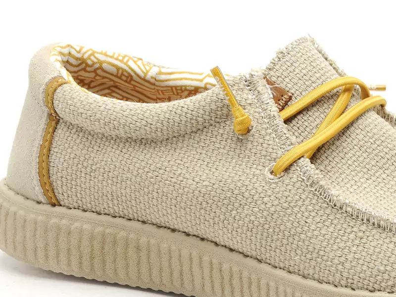 Pitas STEVE WP150 Beige Mocassins Homme