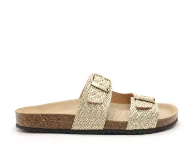 D BRIONIA D35LSL Or Mules et Sabots Plats Femme
