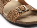 Geox D BRIONIA D35LSL Bronze Mules et Sabots Plats Femme