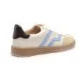 Gant CUZIMA CUIR Blanc Baskets Basses Femme
