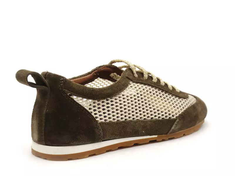 BUENO NADIA Kaki Baskets Basses Femme