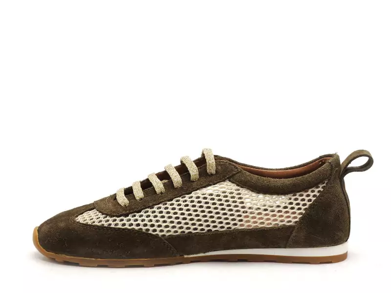 BUENO NADIA Kaki Baskets Basses Femme