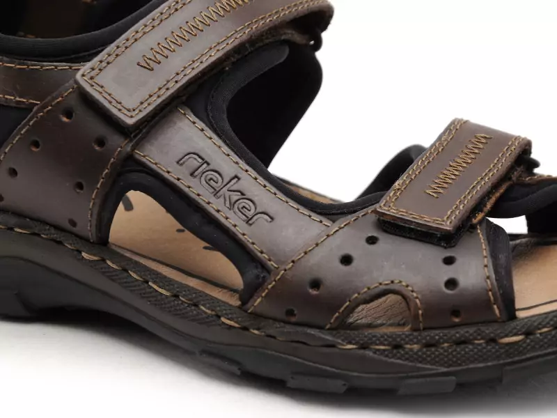 Rieker 26061 Marron Sandales Homme