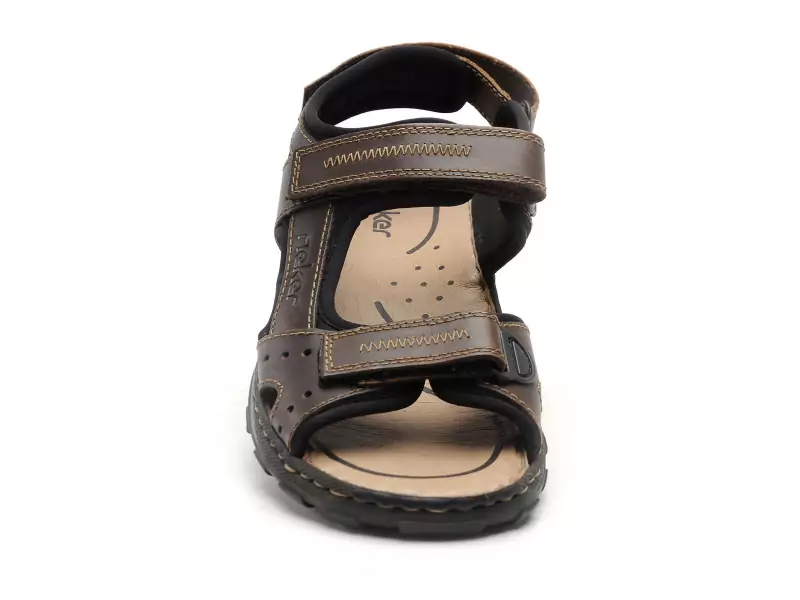 Rieker 26061 Marron Sandales Homme