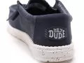 DUDE WALLY STRECH SOX 41838 Bleu Mocassins Homme