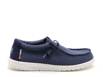 WALLY SPORTMESH 40403 Bleu Mocassins Homme