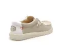 DUDE WALLY BRAIDED 40003 Beige Mocassins Homme