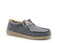 DUDE WALLY BRAIDED 40003 Bleu Mocassins Homme