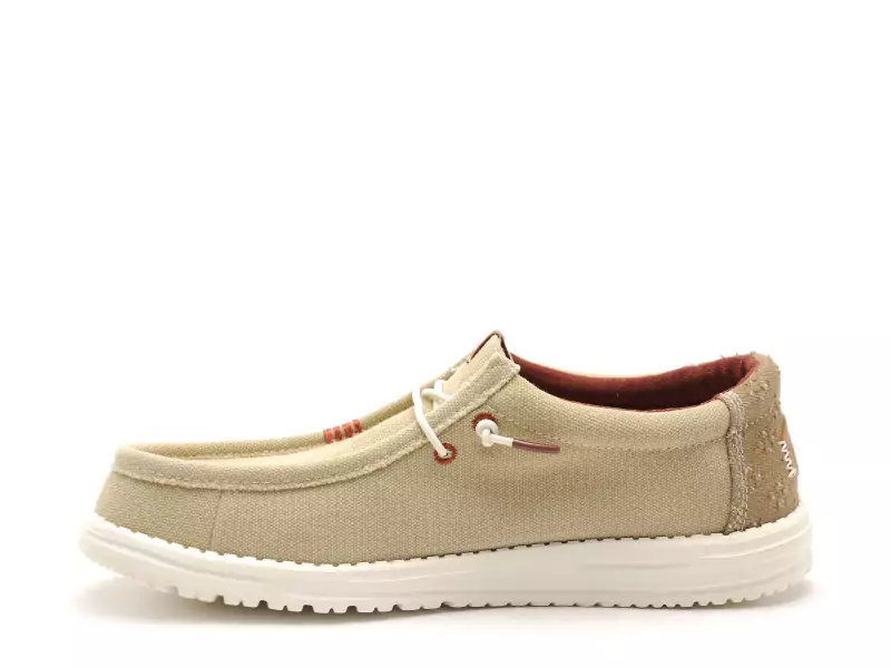 DUDE WALLY WORKWEAR 43084 Beige Mocassins Homme