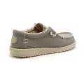 DUDE WALLY BRAIDED 40003 Kaki Mocassins Homme