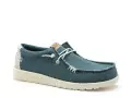 DUDE WALLY BRAIDED 40003 Vert Mocassins Homme