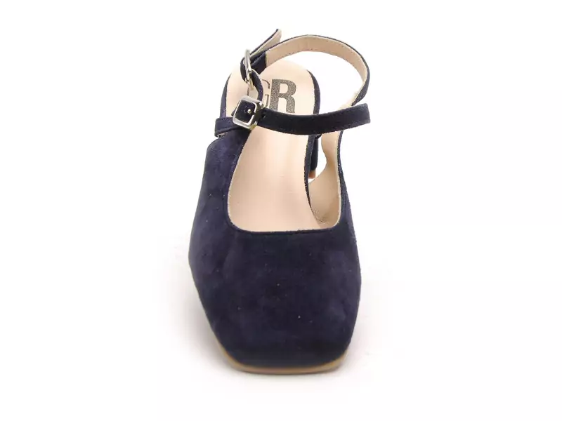Gr BELVU Bleu Escarpins Femme