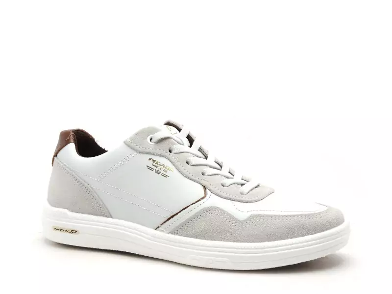 Pegadas 112003 Blanc Baskets Basses Homme