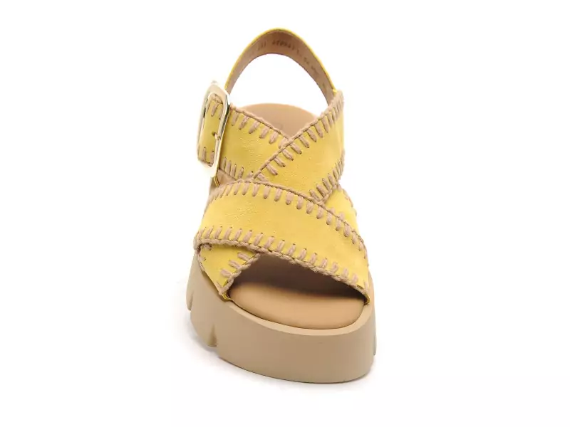 Gabor 84 751 13 Jaune Sandales à Talons Femme