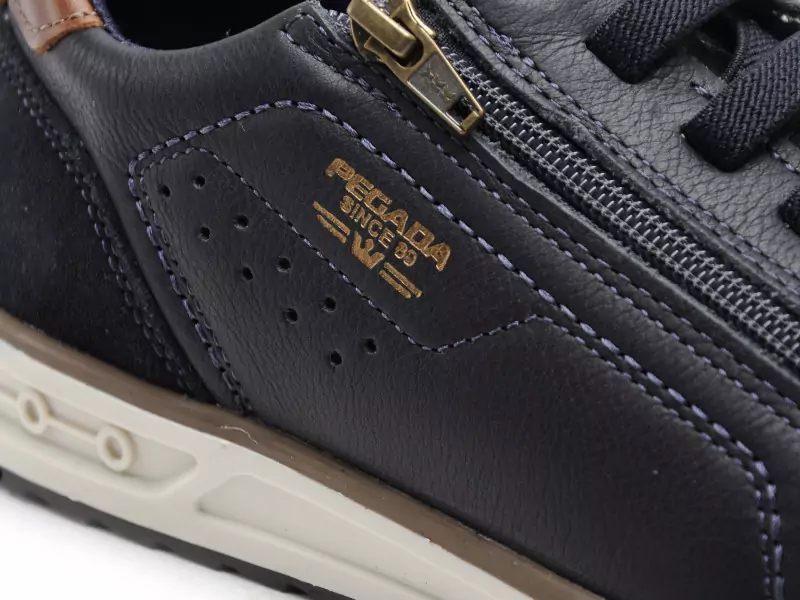 Pegada 112503 Bleu Baskets Basses Homme