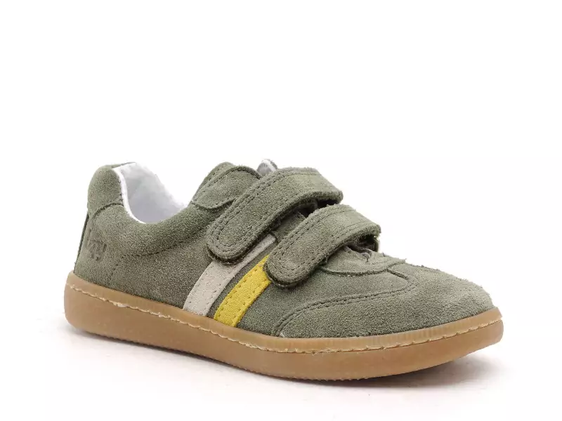 Bopy SARAVEL Kaki Baskets Basses Garçon