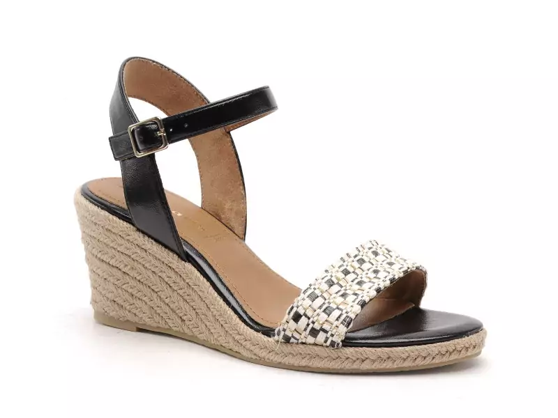 Tamaris 28376 46 Noir Sandales à Talons Femme