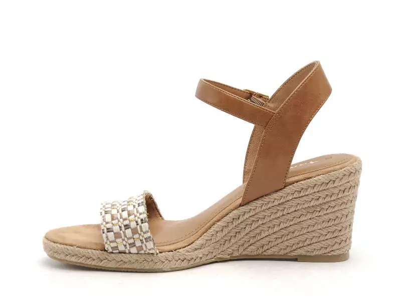 Tamaris 28376 46 Marron Sandales à Talons Femme