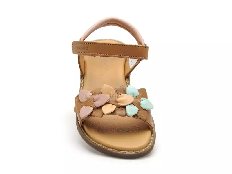 Froddo LORINE FLOWERS G3150251 Marron Sandales Fille