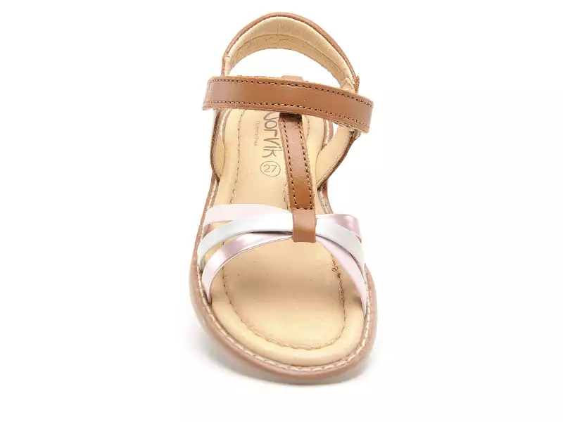 Norvik ELLA V Marron Sandales Fille