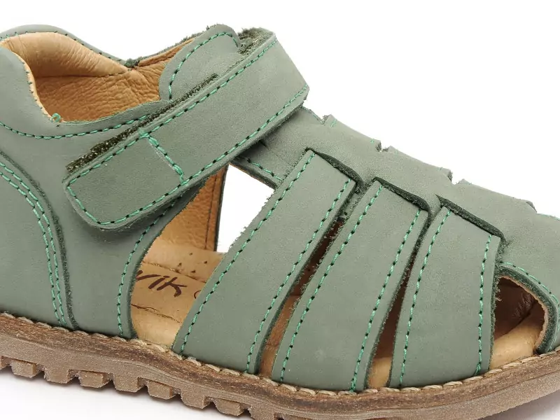 Norvik BUZZ Vert Sandales Garçon