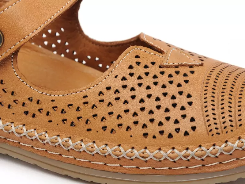 Coco Abricot MAFFRECOURT Marron Ballerines Femme