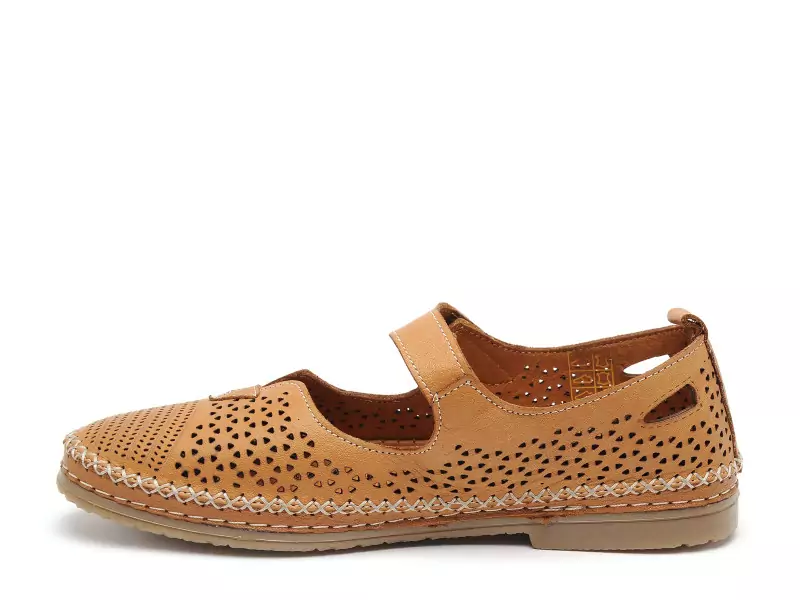 Coco Abricot MAFFRECOURT Marron Ballerines Femme