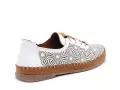 Coco Abricot MAFLIER Blanc Baskets Basses Femme