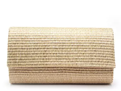 Sac pochette AMALIA WOVEN 34325 Or Sacs Femme