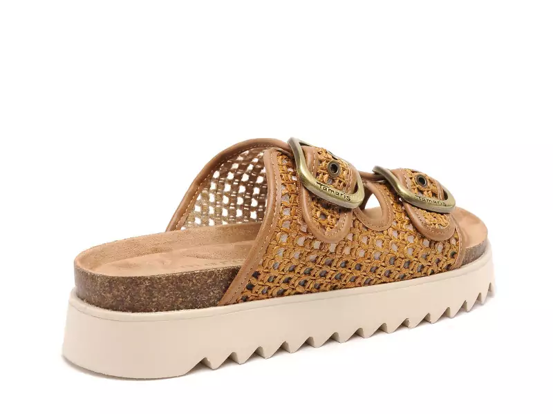 Tamaris 27516 46 Beige Mules et Sabots à Talons Femme