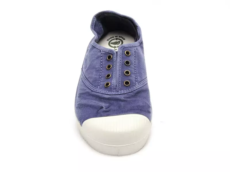 Natural World 102 Bleu Baskets Basses Femme