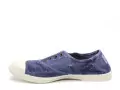 Natural World 102 Bleu Baskets Basses Femme