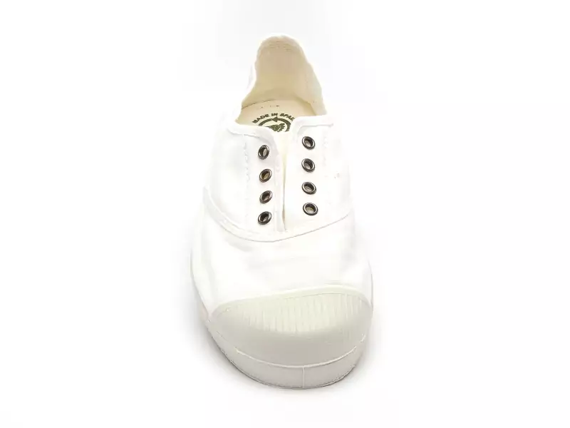 Natural World 102 Blanc Baskets Basses Femme