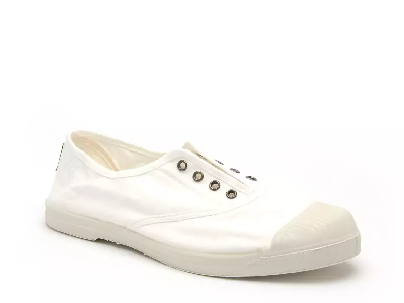 Natural World 102 Blanc Baskets Basses Femme