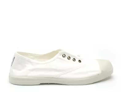 102 Blanc Baskets Basses Femme