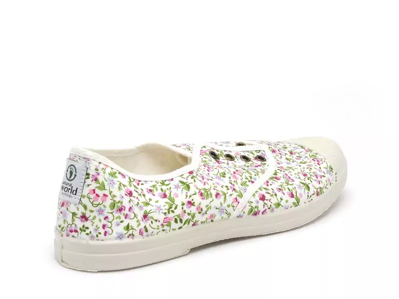 Natural World 119 Multicolore Baskets Basses Femme