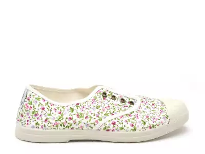 119 Multicolore Baskets Basses Femme