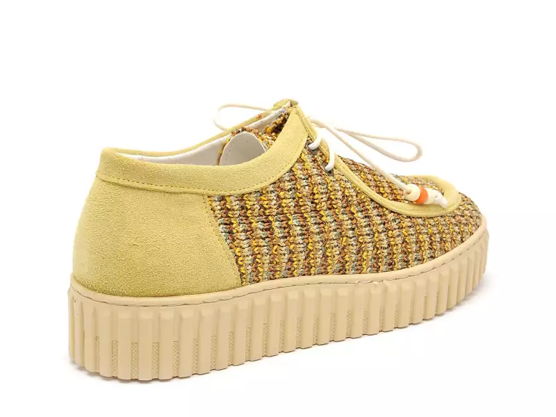 Coco Abricot AMATHAY Multicolore Mocassins Femme