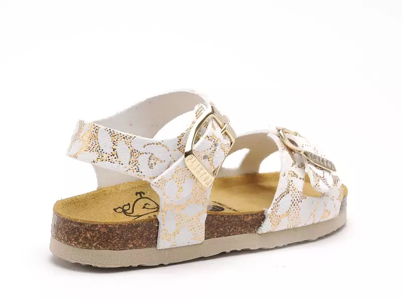 Plakton LISA 841407 Blanc Sandales Fille