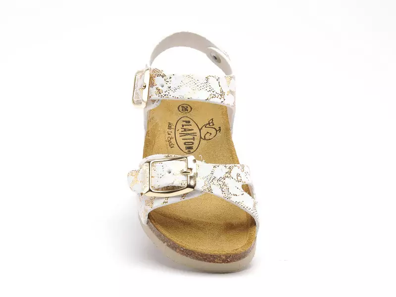 Plakton LISA 841407 Blanc Sandales Fille