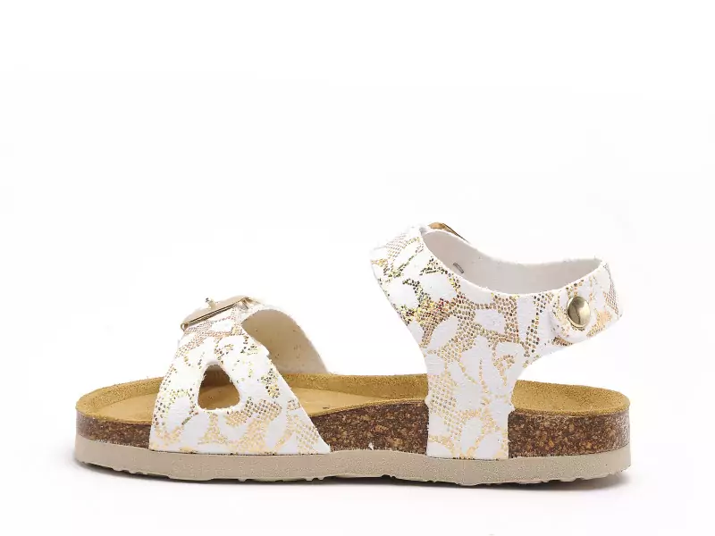 Plakton LISA 841407 Blanc Sandales Fille